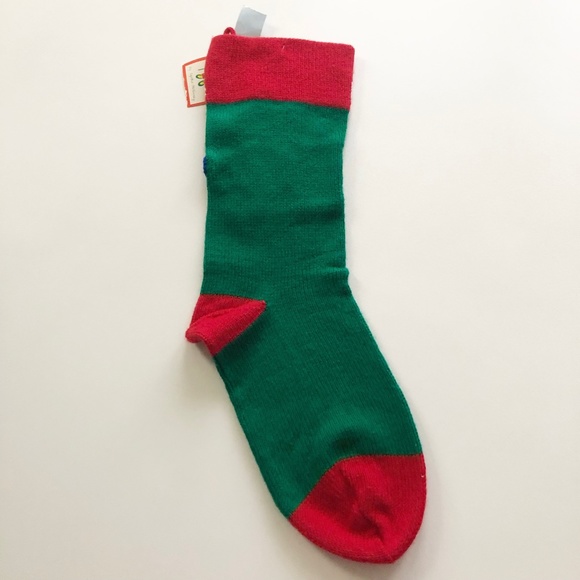 VTG Harlequin Designs Christmas Stocking Santa w Toy Sack Cynthia McKinney NWT - Picture 6 of 10